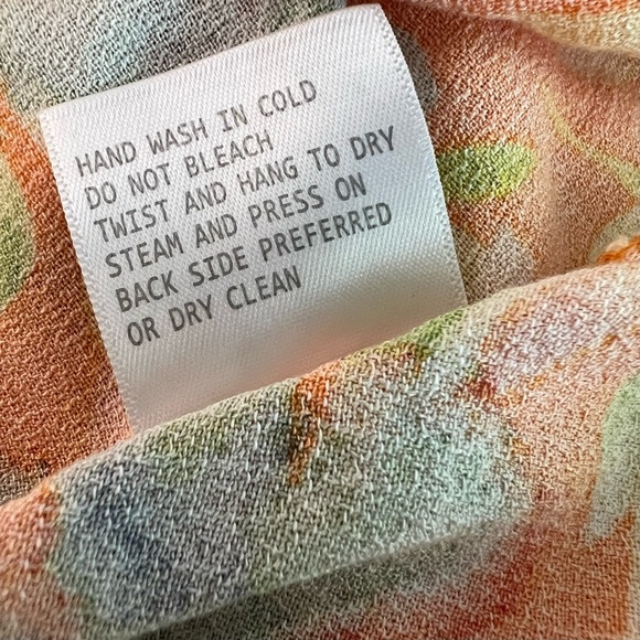 Gauzy Floral High Low Hem Maxi Skirt - Picture 9 of 10